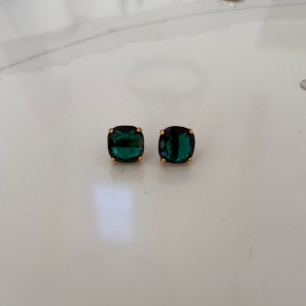 Kate Spade Emerald Studs